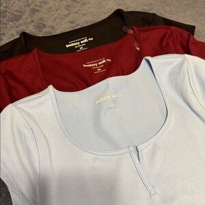 Aeropostale Buttery Soft Tops 
(selling all 3 together)